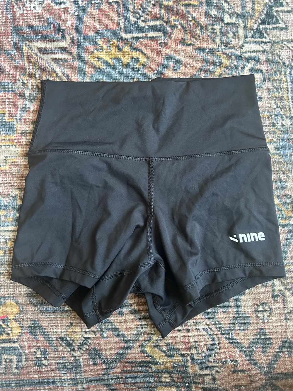 Nine High-Waist Black Women's Shorts
